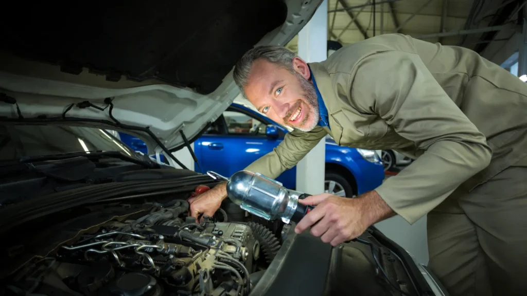 catalytic converter cleaning machine for workshops